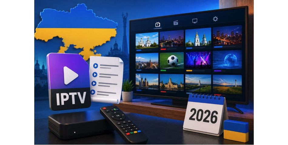 Список IPTV плейлистів для України 2026