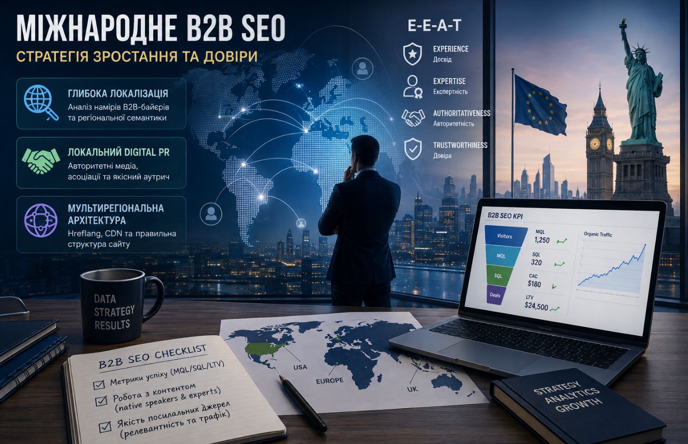 Як B2B-компанії знайти агенцію для просування на міжнародних ринках