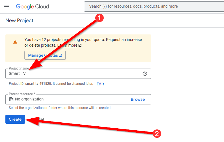 задай назву проєкту