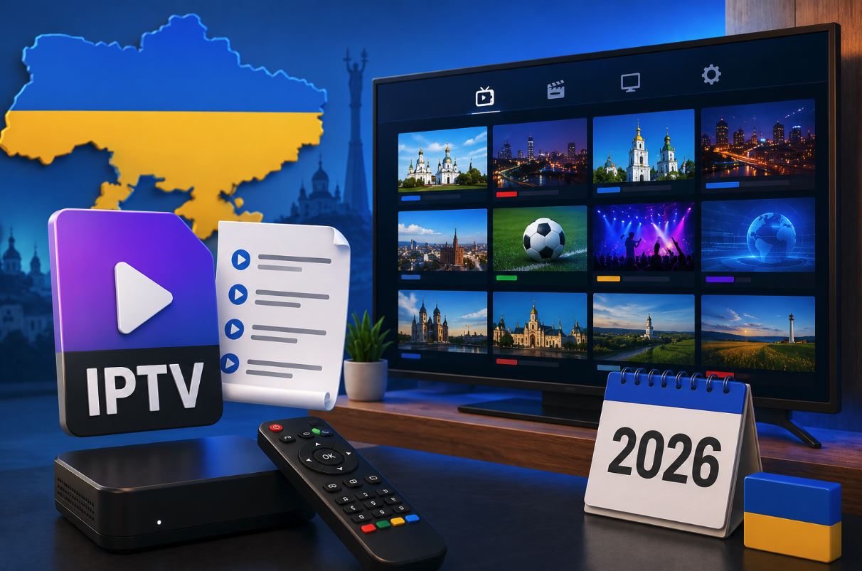 Список IPTV плейлистів для України 2026