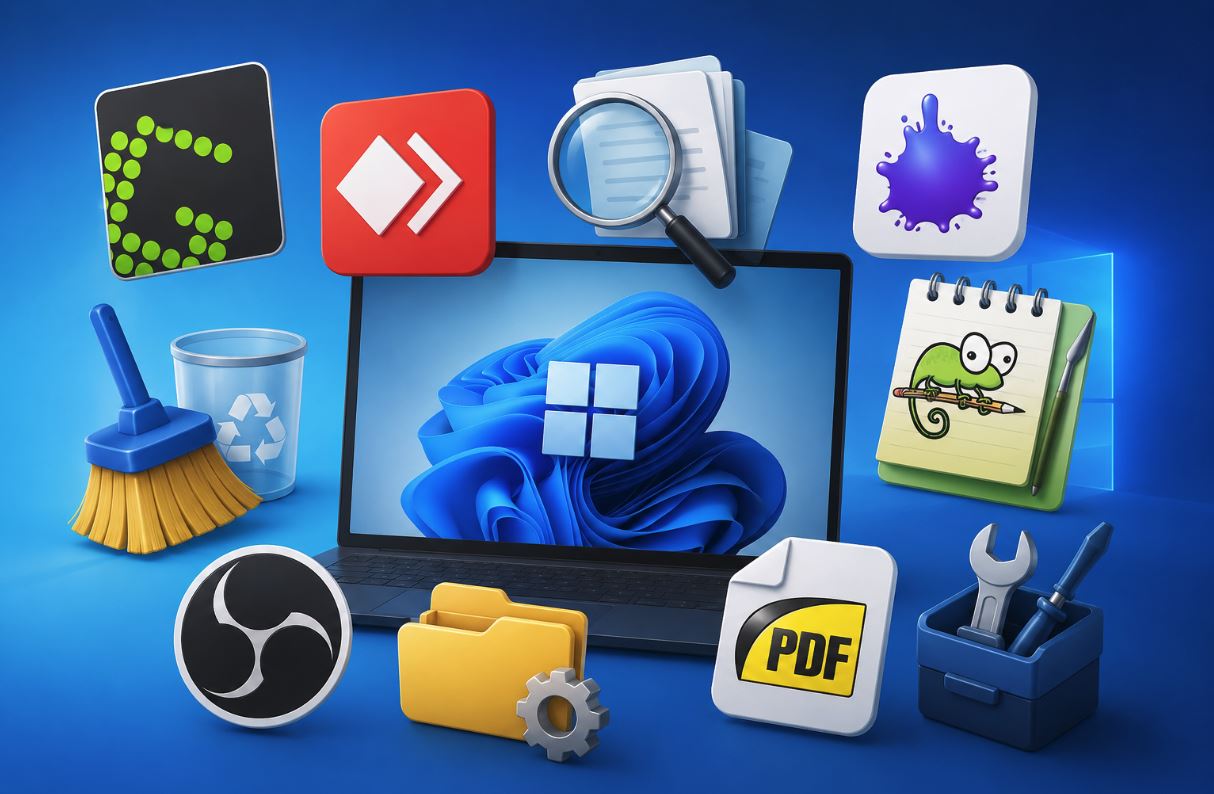 Кращі безкоштовні програми для Windows 2026